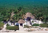 Musha Cay Villa on beach